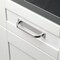 Gliderite Hardware 6 in. Satin Nickel Squared Back Plate 5-1/16 in. Center to Center - 6342-128-SN 6342-128-SN-1 - alternate 2